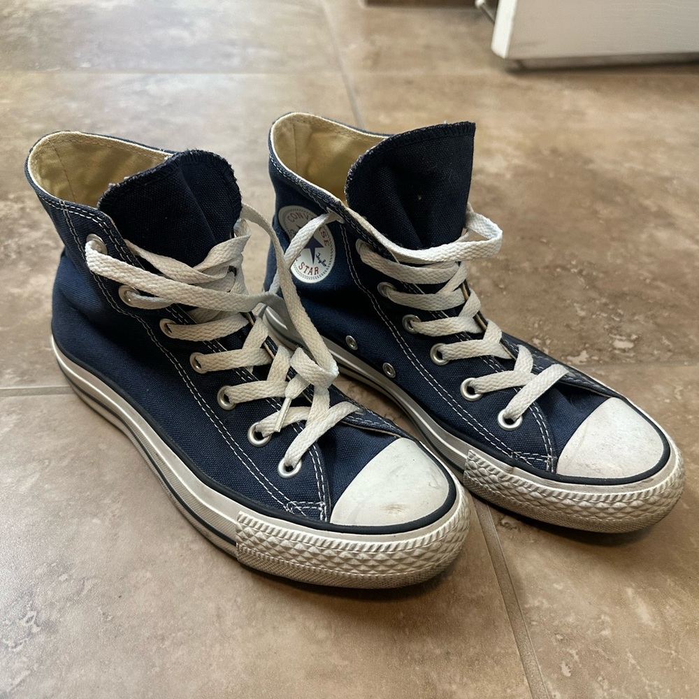 Women’s Converse Classic Navy High-Tops 6.5